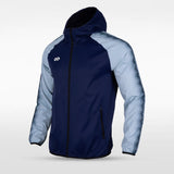 Navy Embrace Radiance Full-Zip Jacket Design