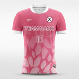 Custom Pink Men's Sublimated Soccer Jersey