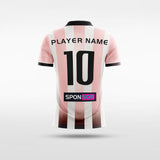 Custom Pink Kid's Sublimated Soccer Jersey