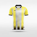 Custom Yellow Kid's Sublimated Soccer Jersey