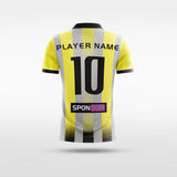 Yellow Kid's Team Soccer Jersey Design