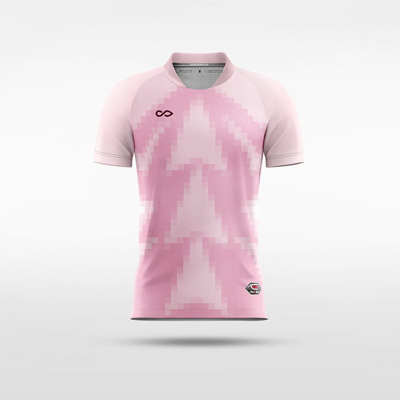 Custom Pink Kid's Soccer Jersey