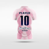 Custom Pink Kid's Sublimated Soccer Jersey