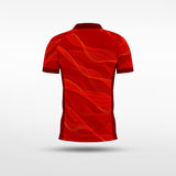 Red Kid's Team Soccer Jersey Design