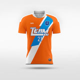 Orange Shadow Soccer Jersey