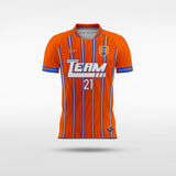 Orange Helios Soccer Jersey