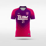 Pink Continent Soccer Jersey