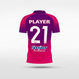 Custom Pink Kid's Sublimated Soccer Jersey