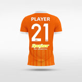 Custom Orange Kid's Sublimated Soccer Jersey