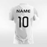 Custom White Men's Sublimated Soccer Jersey