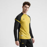 Dragon Vein 3 Custom Sports Zip Jacket Yellow