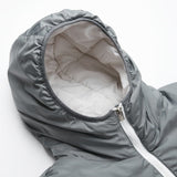 Winter Jacket Hooded Detail