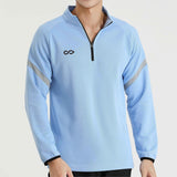 Blue Custom Youth 1/4 Zip Top Online