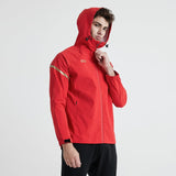 Red Windbreaker