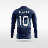 Customized Navy Blue Men's Soccer Jerseys