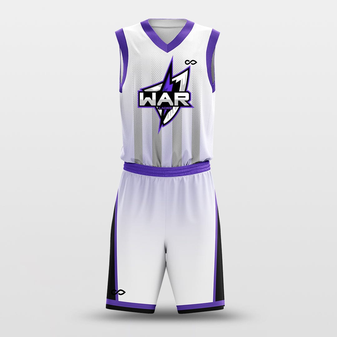 Customized Basketball Set White