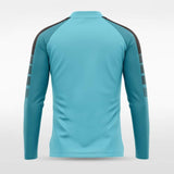 Mint Embrace Wind Stopper Custom 1/4 Zip Top