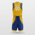 Custom Fire Basketball Uniform