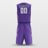 Purple Custom Spark Basketball Uniform