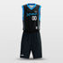 Black Basketball Jersey Set