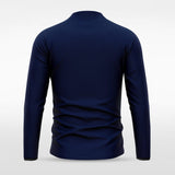 Navy Blue Historic Greek Full-Zip Jacket for Team