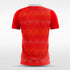 Custom Red Men's Sublimated Soccer Jersey