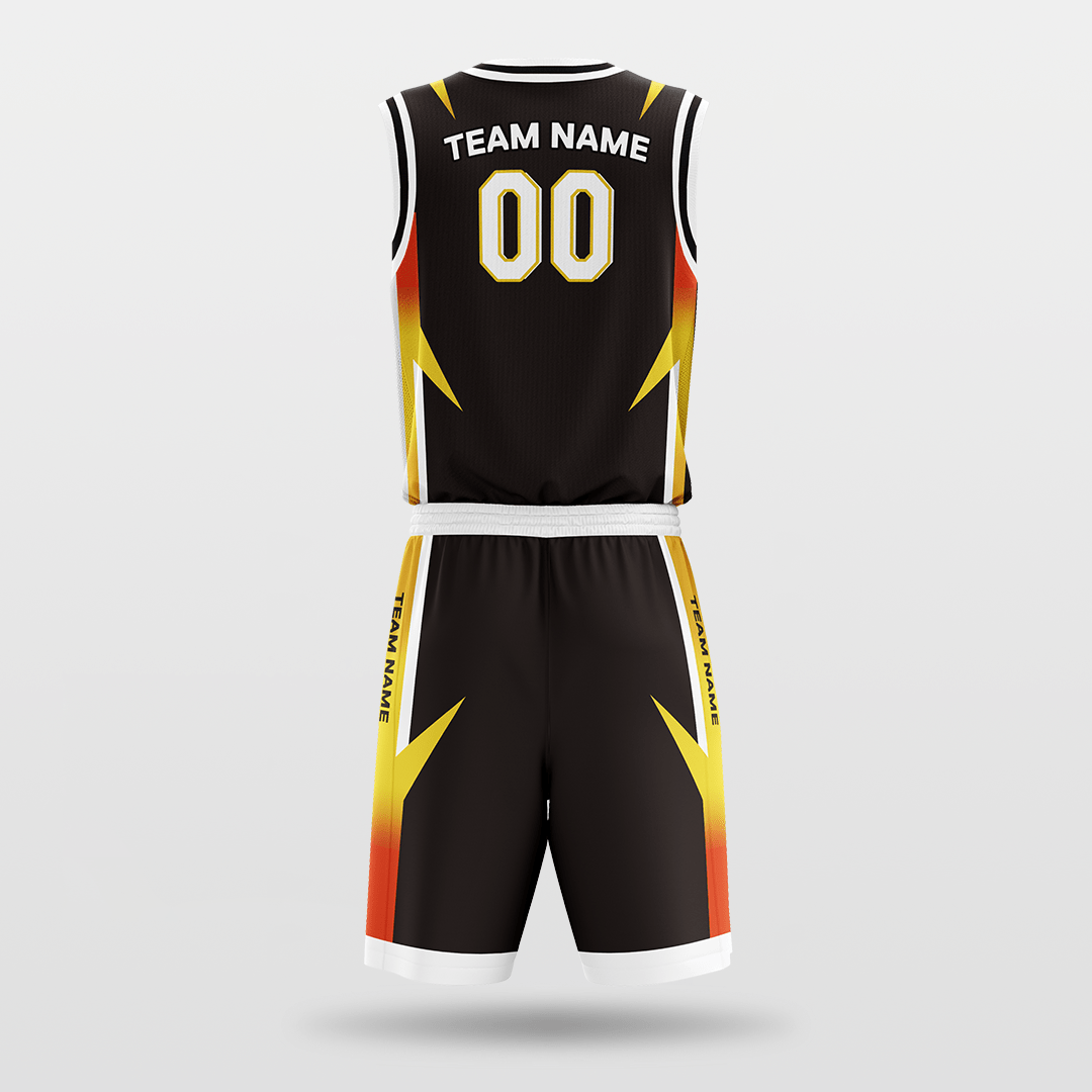 Black Armor Sublimated Basketball Team Set