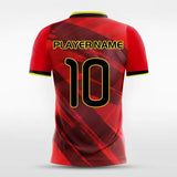 Red Custom Football Shirts