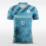 Blue Mist Men Soccer Jersey