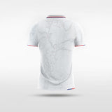 White Soccer Uniform Design