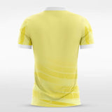 Yellow Soccer Uniform Design