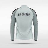 Grey Embrace Wind Stopper Full-Zip Jacket Design