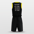Black Customized Classic2 Basketball Set