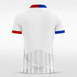 Custom White Men's Sublimated Soccer Jersey