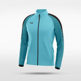 Mint Embrace Wind Stopper Customized Full-Zip Jacket Design