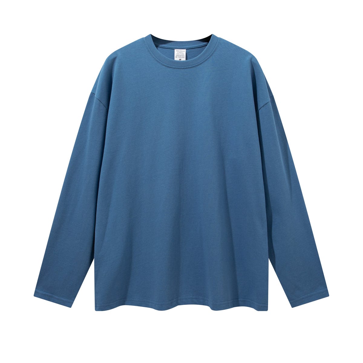 Custom 260GSM Heavyweight T-Shirt Cowboy Blue