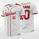 Crown - Customized Men's Sublimated Button Down Baseball Jersey