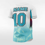 Green Custom Baseball Jersey