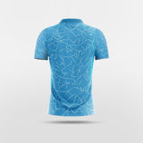 Blue Partenopei Soccer Jersey