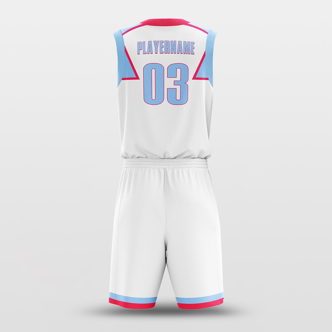 Explosion Youth Basketball Set White