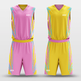 Donut Customized Sublimated Basketball Set