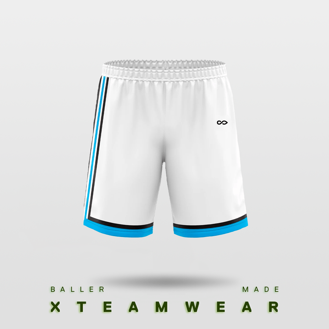 White Mens Basketball Jersey