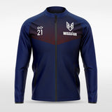 Navy Blue Historic Babylon Sublimated Full-Zip Jacket