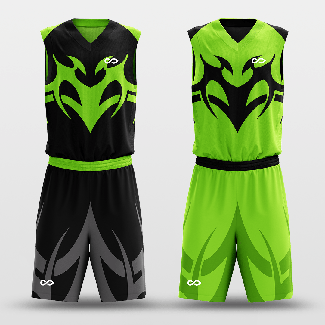 Baron Customized Sublimated Basketball Set