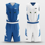 Lone Wolf Sublimated Basketball Set