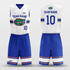 Orange&Blue Sublimated Basketball Set