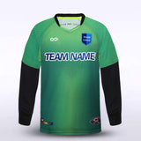 Flying Fish - Customized Kids Long Sleeve Goalkeeper Jersey