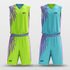 Green&Blue Classic 68 Sublimated Basketball Set