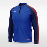 Blue Embrace Radiance Custom 1/4 Zip Top