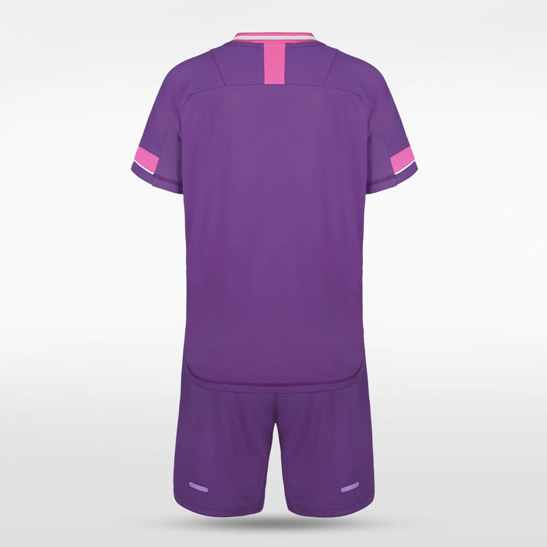 Purple Custom Kids Football Kit